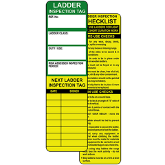 Ladder Safety Tag Inserts - Pack Of 50